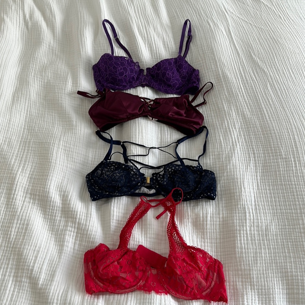 Bundle of 4 Victoria’s Secret Bras / Bralettes
